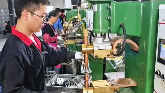 High Reliability Spot Welding Machine Spot Welder Automatic Nuts Feeding Resistance Spot Welding Machine for Die Steel/Composites Metal Hardware
